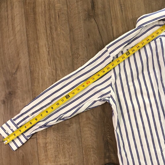 BROOKS BROTHERS x THOMAS MASON Superfine Italian Shirting Regent Fit Dress Shirt - Picture 10 of 10